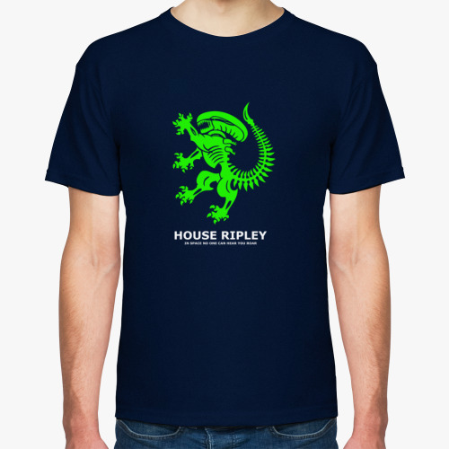 Футболка с принтом Дом Рипли