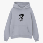 Толстовка худи оверсайз