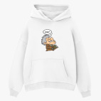 Толстовка худи оверсайз