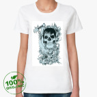 Женская футболка органик