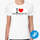 Женская спортивная футболка