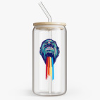 Банка с бамбуковой крышкой