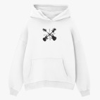 Толстовка худи оверсайз