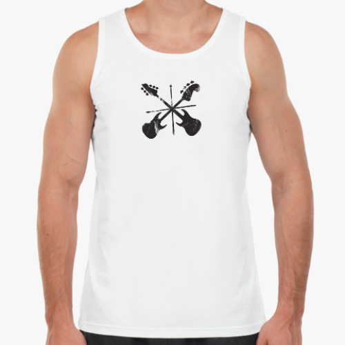 Майка с принтом OBA гитары