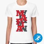 Женская спортивная футболка