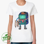 Женская футболка органик