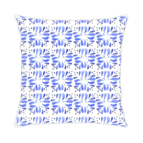 Подушка с принтом Марокканский узор