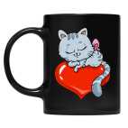 Кружка цветная UV-DTF