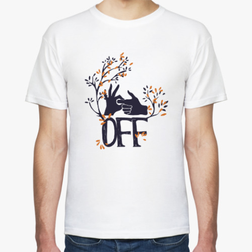 Футболка с принтом Тонкий намек