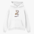 Толстовка худи оверсайз