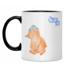 Кружка двухцветная