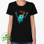 Женская футболка органик