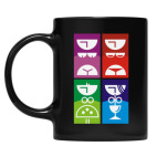 Кружка цветная UV-DTF