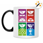 Кружка-хамелеон