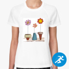 Женская спортивная футболка