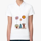 Женская рубашка поло