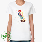 Женская футболка органик