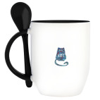 Кружка с ложкой