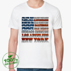 Мужская футболка органик