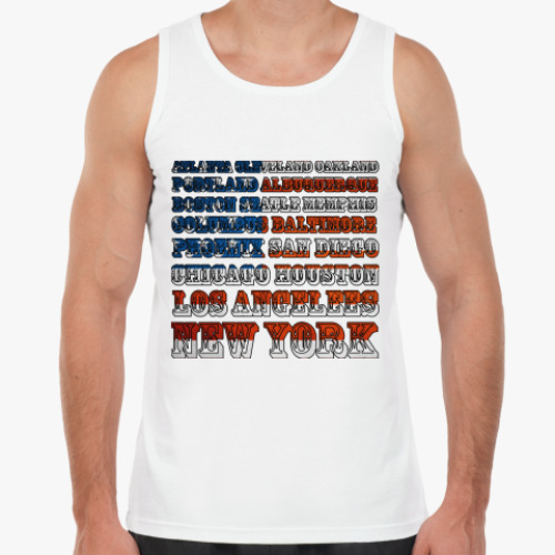 Майка с принтом American