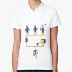 Женская рубашка поло