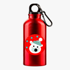 Металлическая бутылка 400 мл UV-DTF