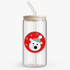 Банка с бамбуковой крышкой