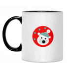 Кружка двухцветная