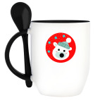 Кружка с ложкой