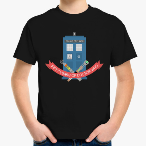Детская футболка TARDIS