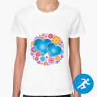 Женская спортивная футболка