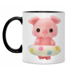 Кружка двухцветная