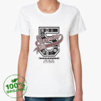 Женская футболка органик