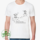 Мужская футболка органик