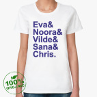 Женская футболка органик