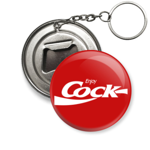 Брелок-открывашка Enjoy Cock