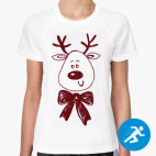 Женская спортивная футболка