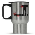 Кружка-термос металлик Шерлок(Sherlock)