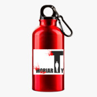 Металлическая бутылка 400 мл UV-DTF