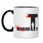 Кружка двухцветная