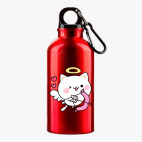 Металлическая бутылка 400 мл UV-DTF