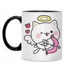 Кружка двухцветная