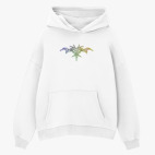 Толстовка худи оверсайз