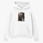 Толстовка худи оверсайз