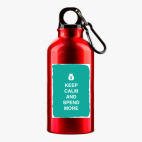 Металлическая бутылка 400 мл UV-DTF