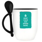 Кружка с ложкой