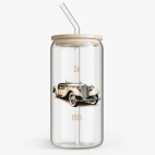 Банка с бамбуковой крышкой