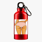 Металлическая бутылка 400 мл UV-DTF