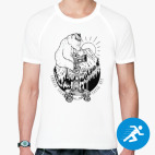 Мужская спортивная футболка