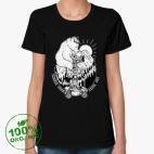 Женская футболка органик